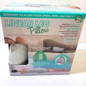 Linear Leg Pillow NEW Back Spine Hip